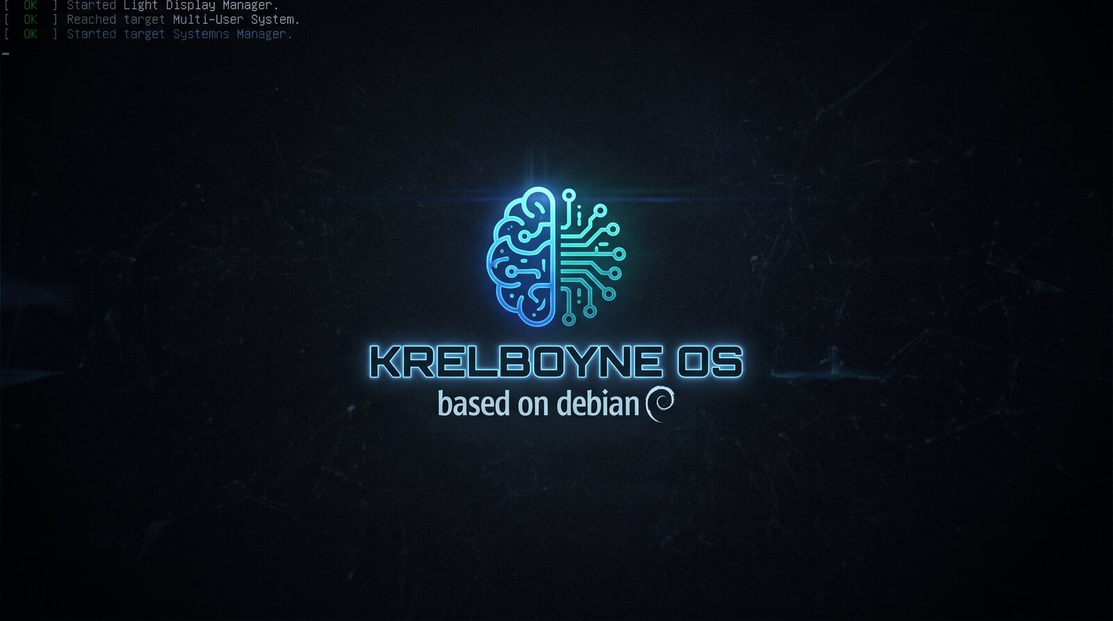 KrelboyneOS — based on Debian